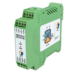 ماژول DEP-4TC-MB: تبدیل سیگنال‌های ترموکوپل به Modbus RTU